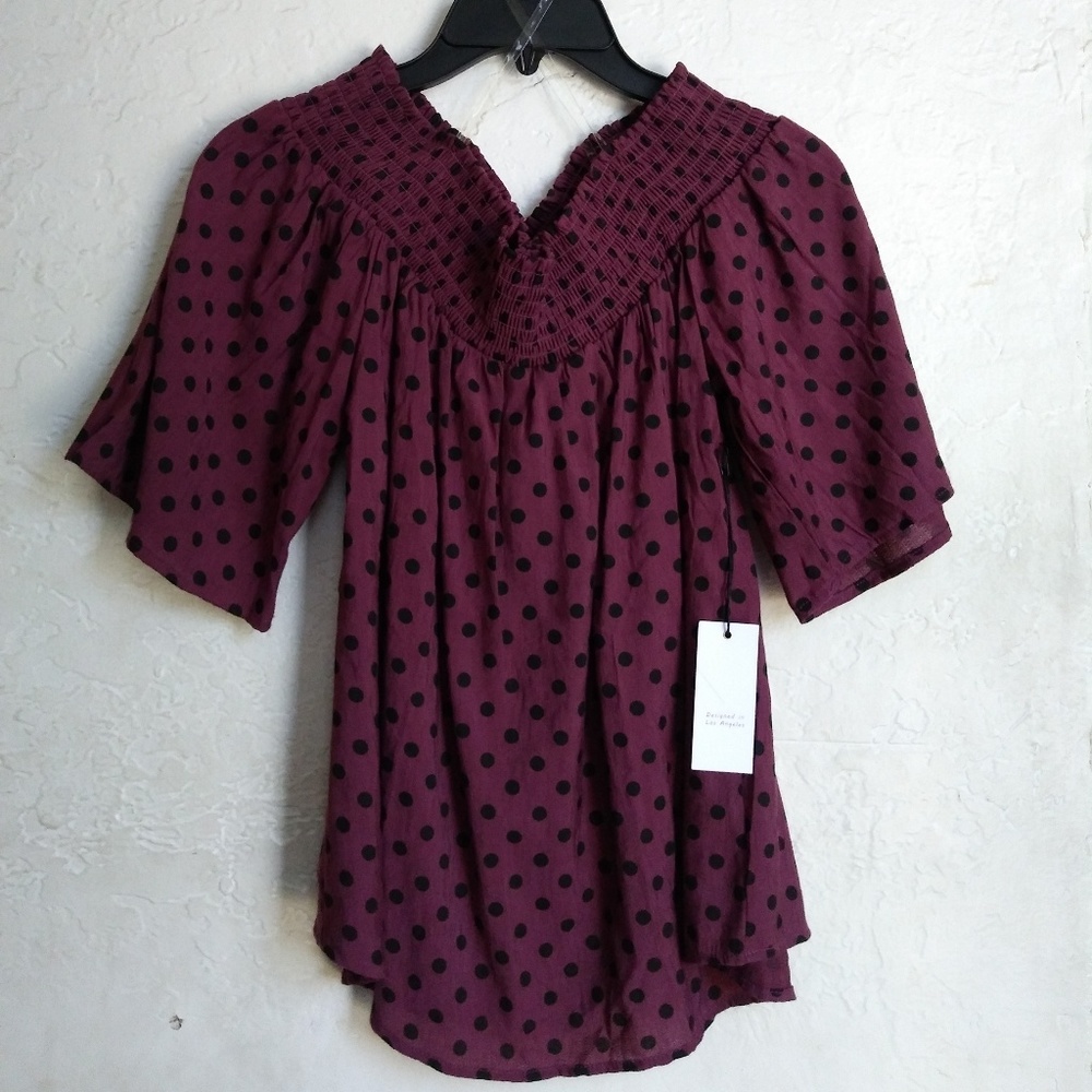 Off the shoulder blouse